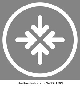 Quadro Collide Arrows Icon