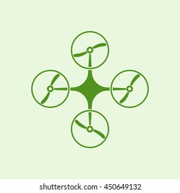 Quadrocopter icon.