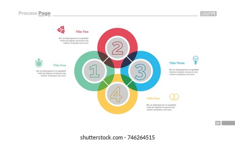 Quadruple Intersect Slide Template