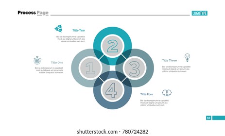 Quadruple Intersect Slide Template