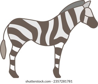 Quagga zebra horse animal wild