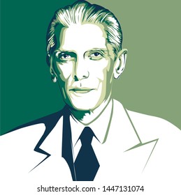 Quaid E Azam Portrait 14th August Independence Day