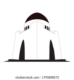 Quaid E Azam Tomb Clipart Vector