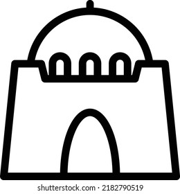 ilustración de quaid Vector en un fondo transparente. Símbolos de calidad superior. Iconos vectoriales de línea delgada para el diseño de conceptos y gráficos. 
