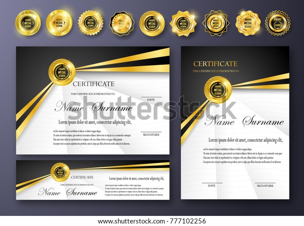 qualification certificate appreciation design luxury vip modern certificate of appreciation design