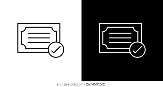 Icono de calificación. Iconos de línea de trazo editables