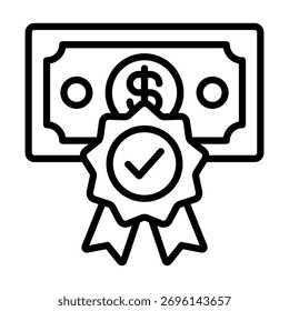 Qualified Icon Element For Design And Vector