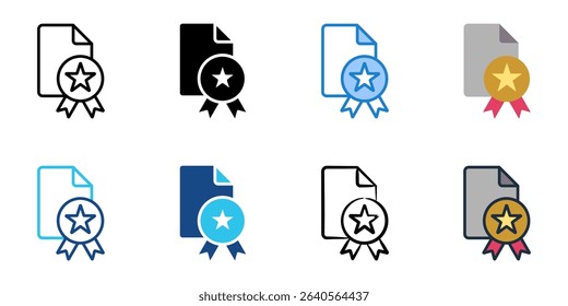 Qualified icon set multiple style collection 
