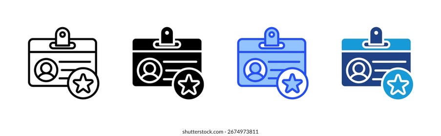 Qualified Icon Set Multiple Style Collection