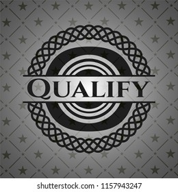 Qualify dark badge