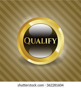 Qualify gold badge