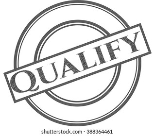 Qualify pencil draw