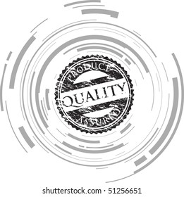 quality abstract stamp shape