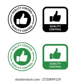 Qualitäts-geprüftes Kontrolletikett-Produktverpackungsdesign.
