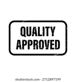 Quality Approved Stamp Graphic for Business and Industry