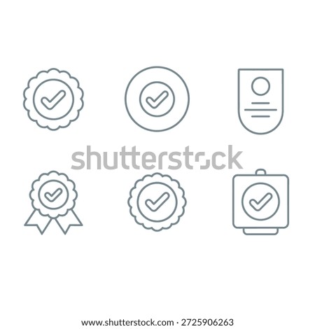 Quality Assurance Certification and Trusted Badge Collection