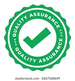 Quality Assurance Checkmark Badge circle