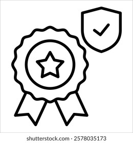 Quality Assurance Icon Element For Design