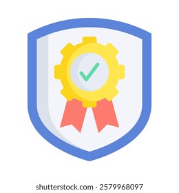 Quality Assurance Icon Element For Design