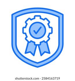 Quality Assurance Icon Element For Design