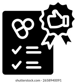 Quality Assurance Icon Element For Design