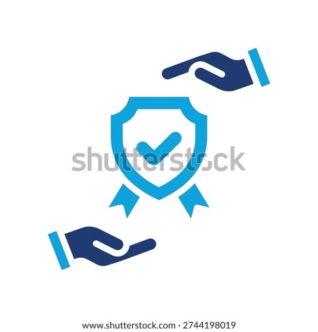Quality Assurance Icon Mixed Vector Illustration