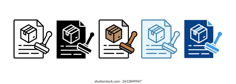 Quality Assurance Icon Set Multiple Style Collection