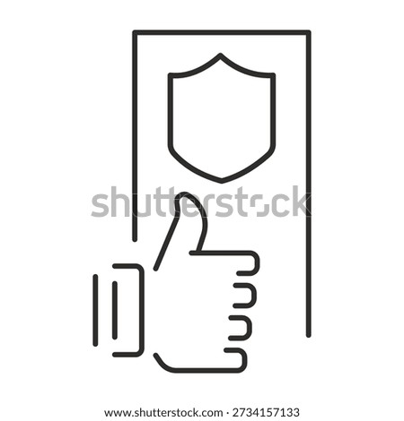 Quality assurance icon vector, best quality