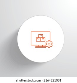 Diseño vectorial de iconos de control de calidad