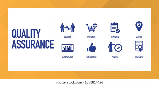 Quality Assurance Infographic Icon Set