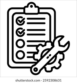 Quality Assurance Simple Icon Vector Illustration Concept