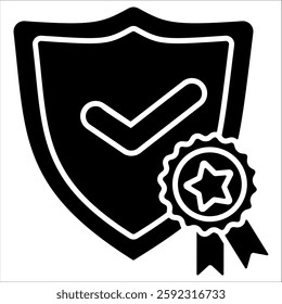 Quality Assurance Simple Icon Vector Illustration Concept