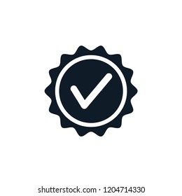 Quality award icon logo template 