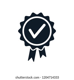 Quality award icon logo template  - Shutterstock ID 1204714333