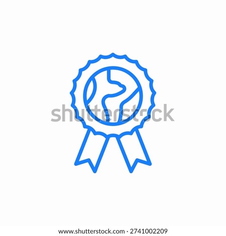 quality award icon sign vector