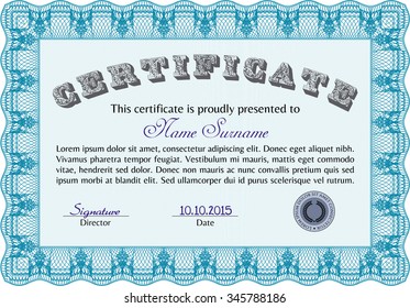 With quality background. Sophisticated design. Border, frame.