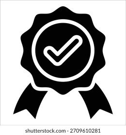 Quality Badge Icon Element For Design