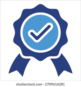 Quality Badge Icon Element For Design