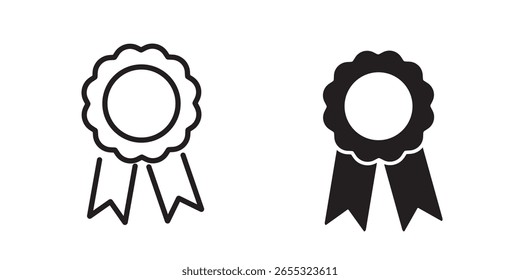 Icono de la insignia de la calidad – Símbolo de la certificación y de la garantía Premium