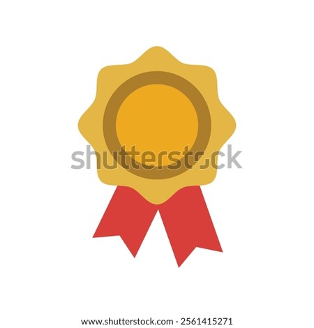 Quality Badge with Seal Stamp for Notable Achievements