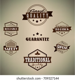 quality badge, stamp