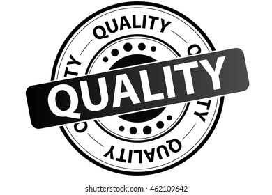 quality black grunge round vintage rubber stamp
