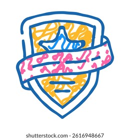 quality business doodle icon sketch vector. quality business sign. isolated symbol illustration