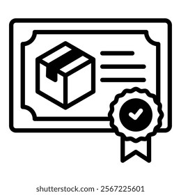 Quality Certification Icon Element For Design