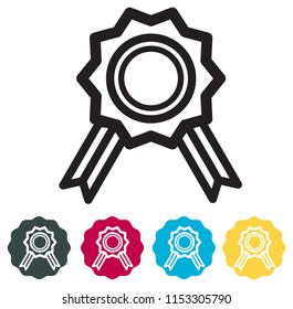 Quality Certification Icon as EPS 10 File