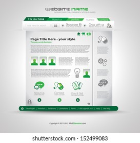 Quality clean web elements for blog and sites. Icons, header, carousel, infographics and a lot of icons.