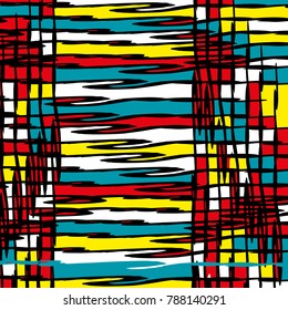 quality colored pattern in graffiti style for your design vector illustration