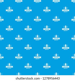 Quality conditioner pattern vector seamless blue repeat for any use