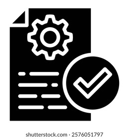 Quality Control Icon Element For Design