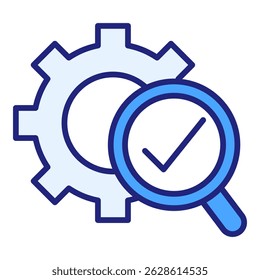 Elemento De Ícone De Controle De Qualidade Para Design